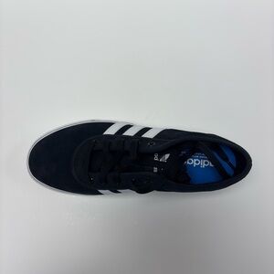 Adidas Men's Black and White Sneakers